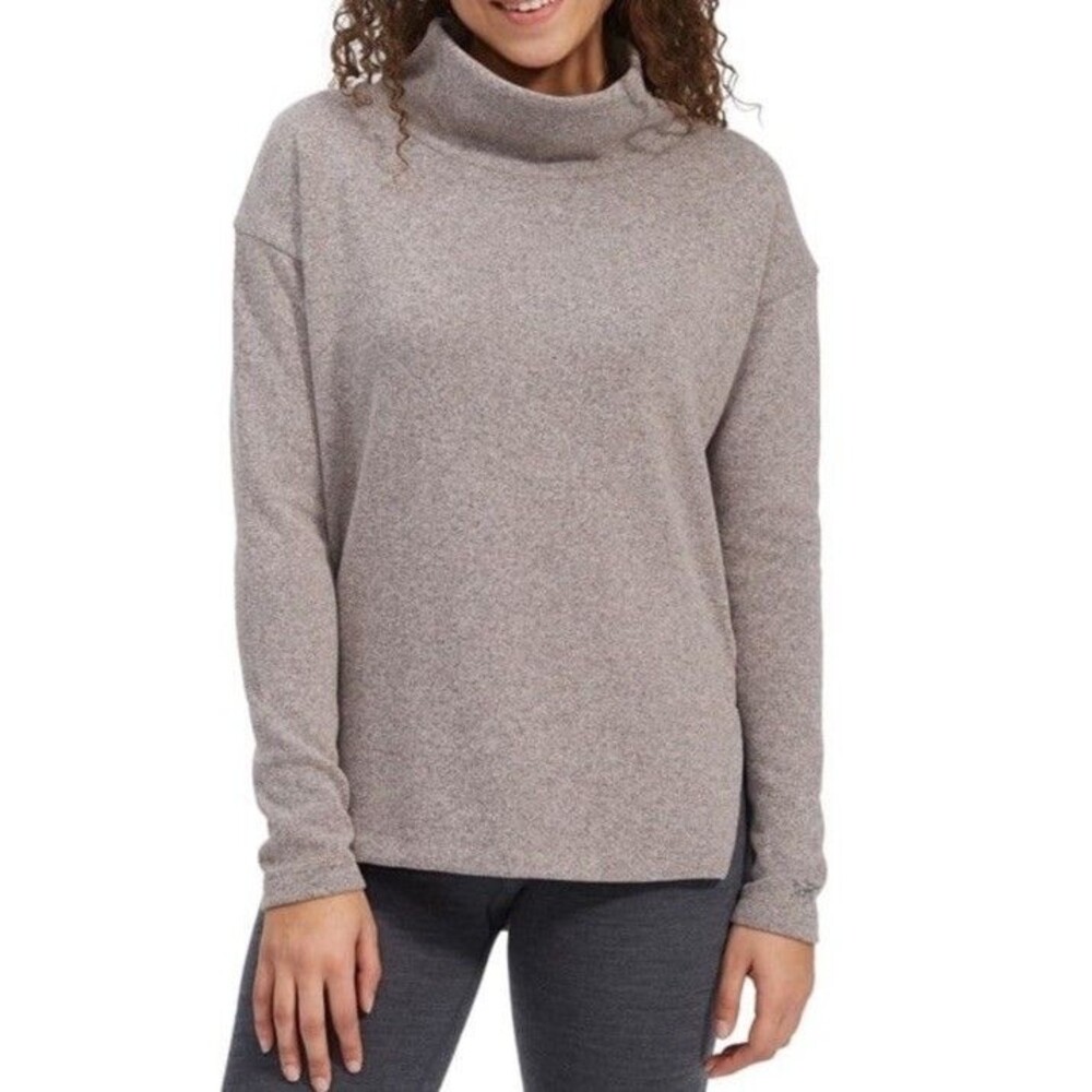 Arc'teryx Estella Sweater Cowl Neck Women's Brown Insulated Size Large
